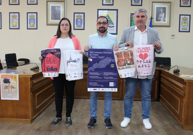 Acto de presentación del certamen teatral en la Mancomunidad Oriental.