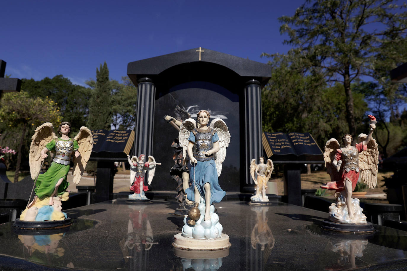 Parque Cementerio San Gabriel en Málaga capital.