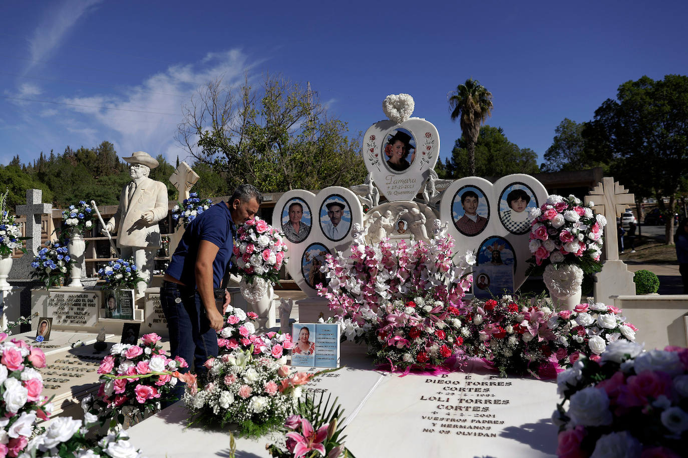 Parque Cementerio San Gabriel en Málaga capital.