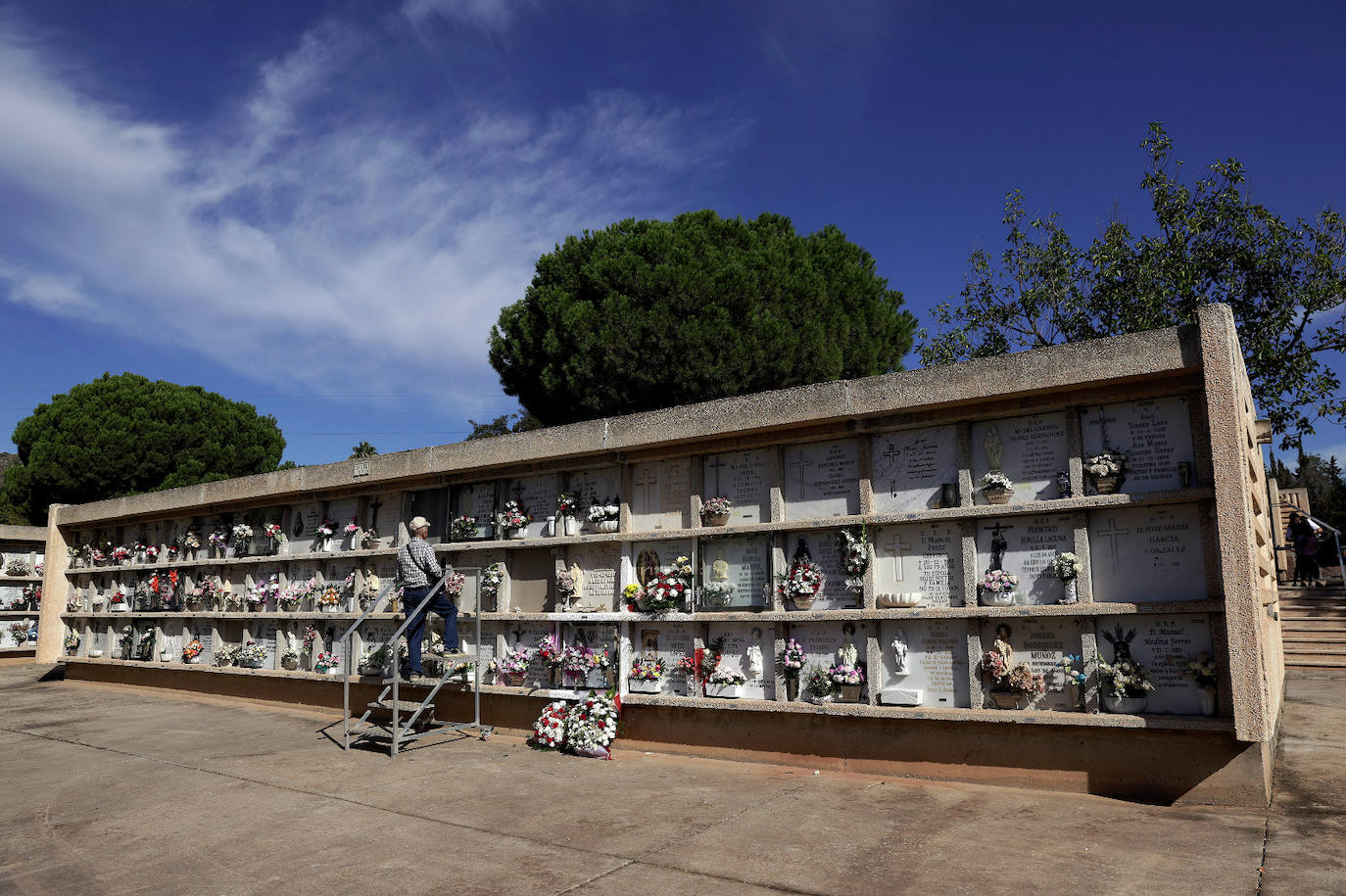 Parque Cementerio San Gabriel en Málaga capital.