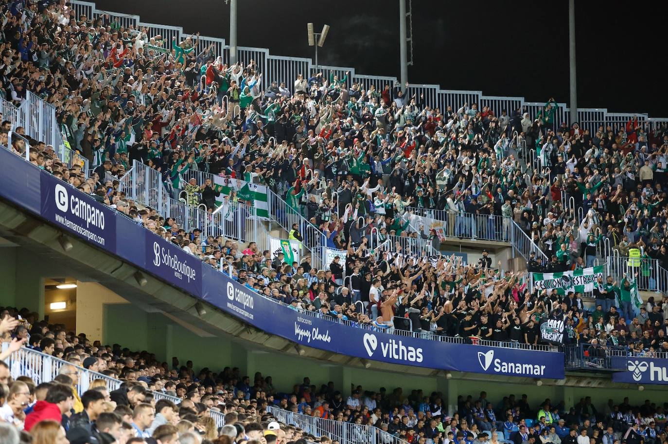 El Málaga- Córdoba, en imágenes