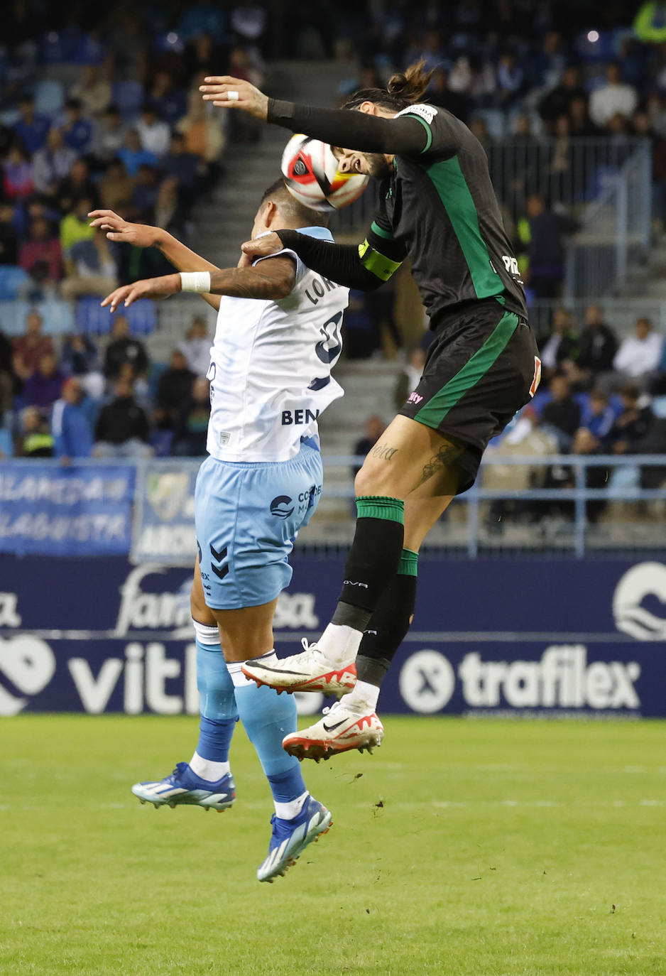 El Málaga- Córdoba, en imágenes