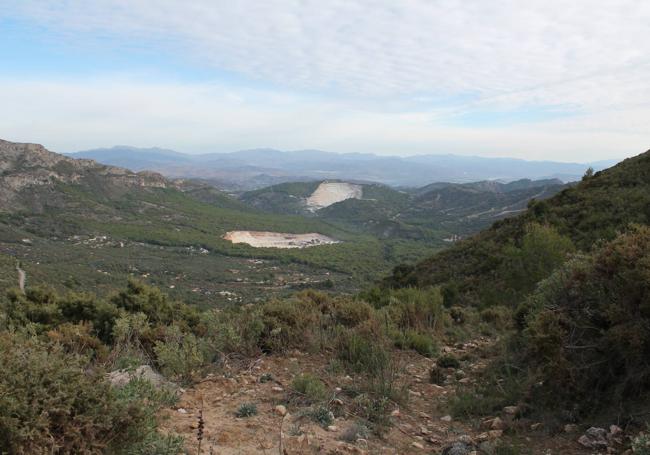 Vista panorámica en el ascenso al Puerto de Purla