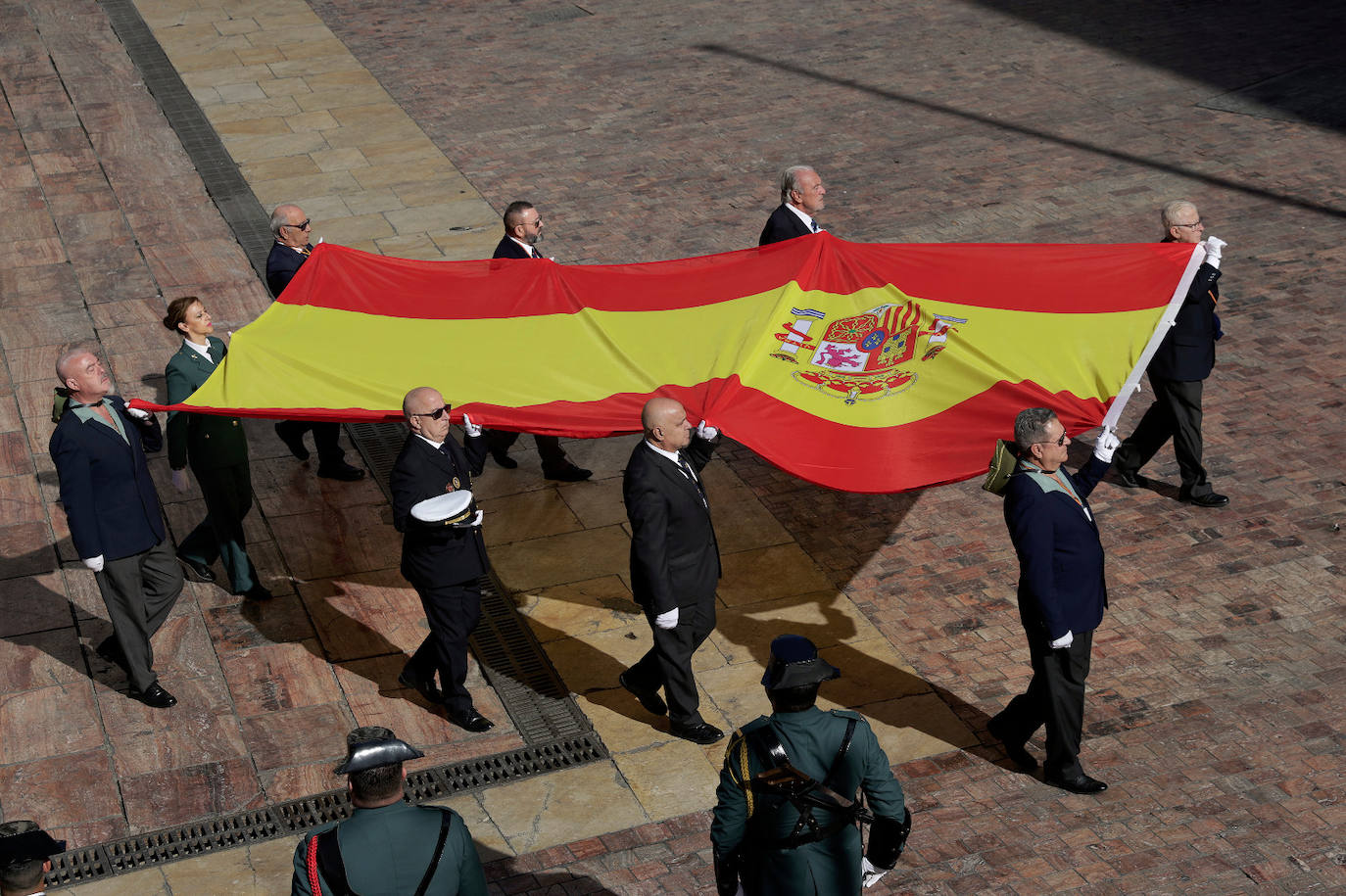 Celebración del XXIV Día del Veterano de las Fuerzas Armadas y de la Guardia Civil en Málaga