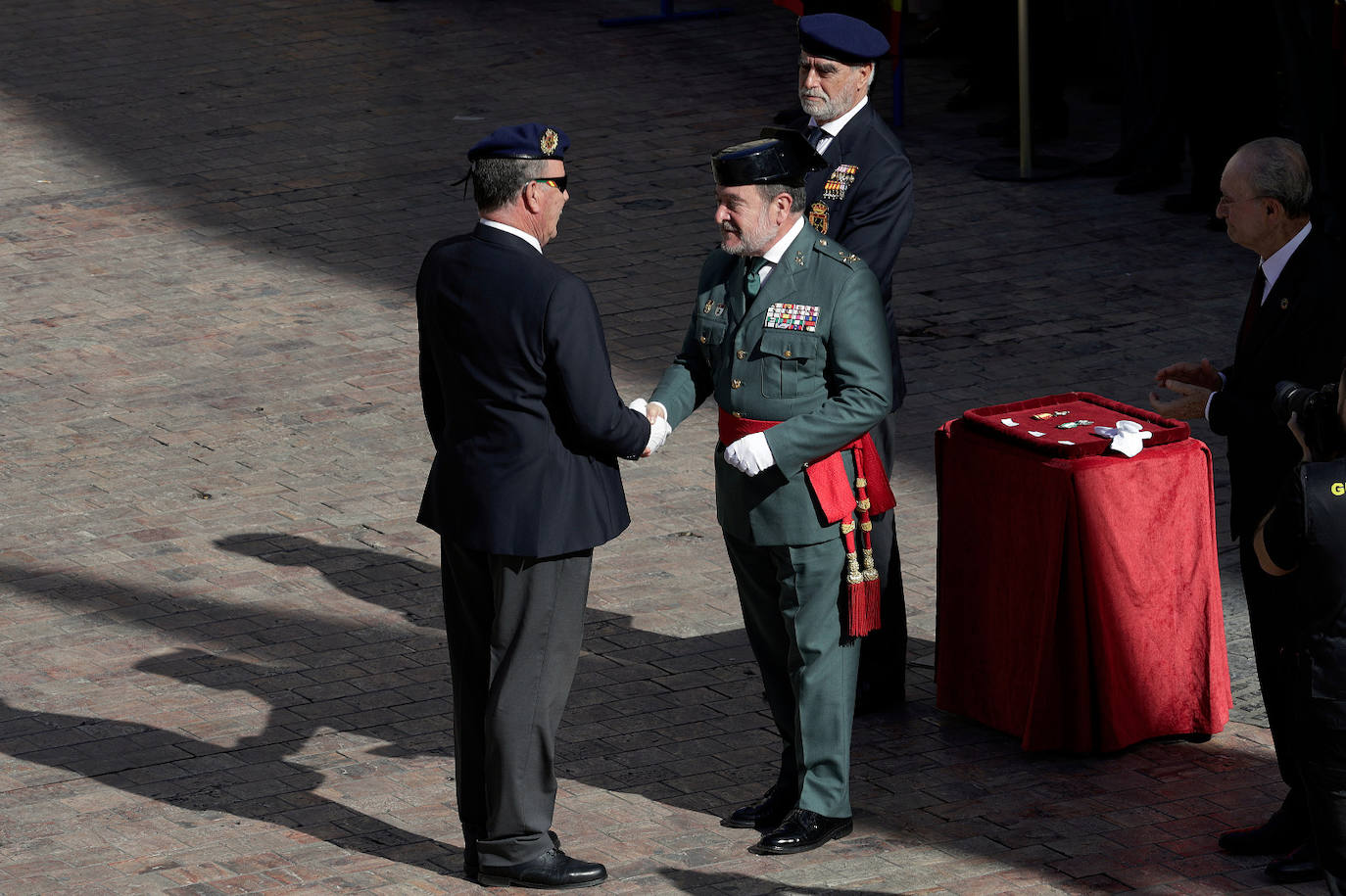Celebración del XXIV Día del Veterano de las Fuerzas Armadas y de la Guardia Civil en Málaga
