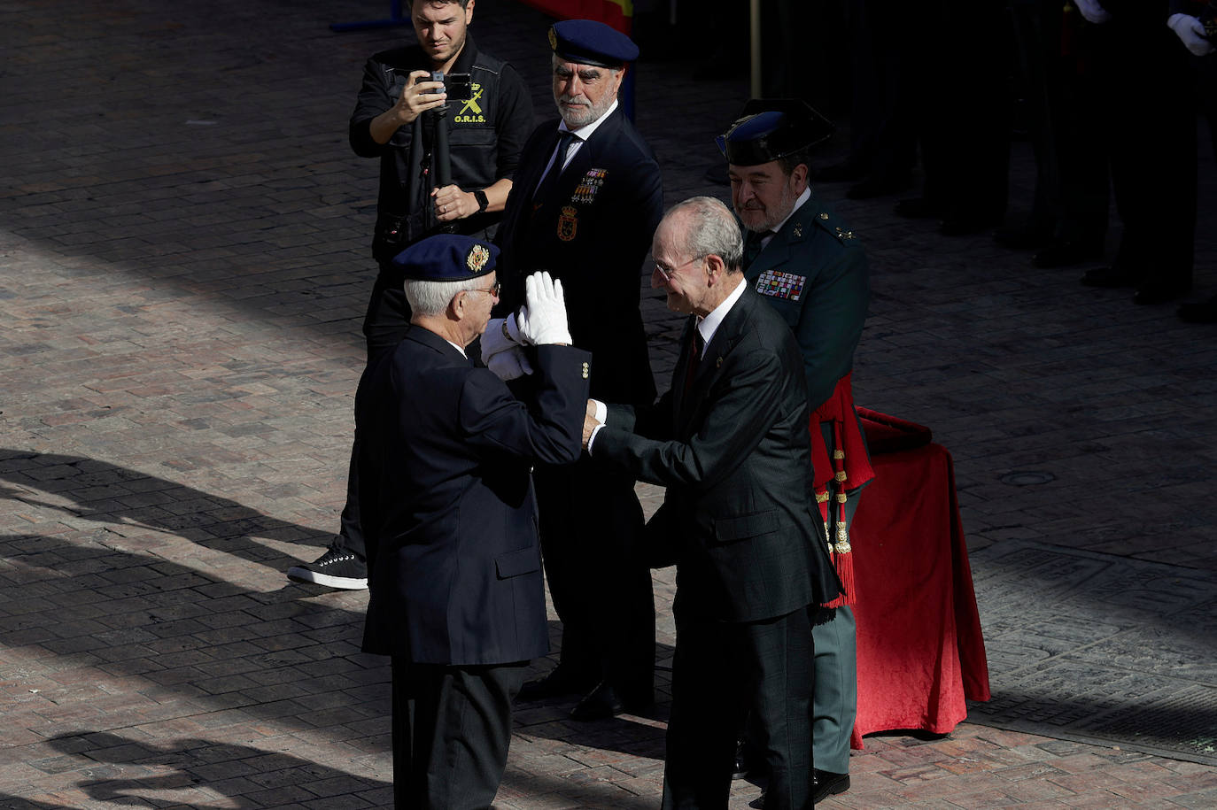Celebración del XXIV Día del Veterano de las Fuerzas Armadas y de la Guardia Civil en Málaga
