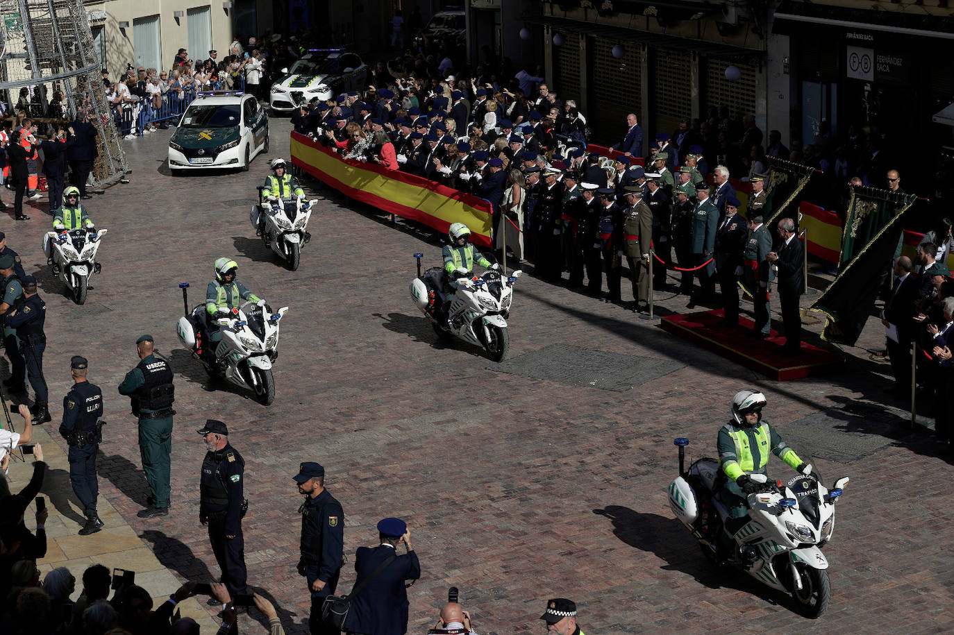 Celebración del XXIV Día del Veterano de las Fuerzas Armadas y de la Guardia Civil en Málaga