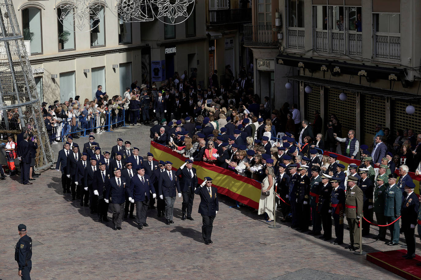 Celebración del XXIV Día del Veterano de las Fuerzas Armadas y de la Guardia Civil en Málaga