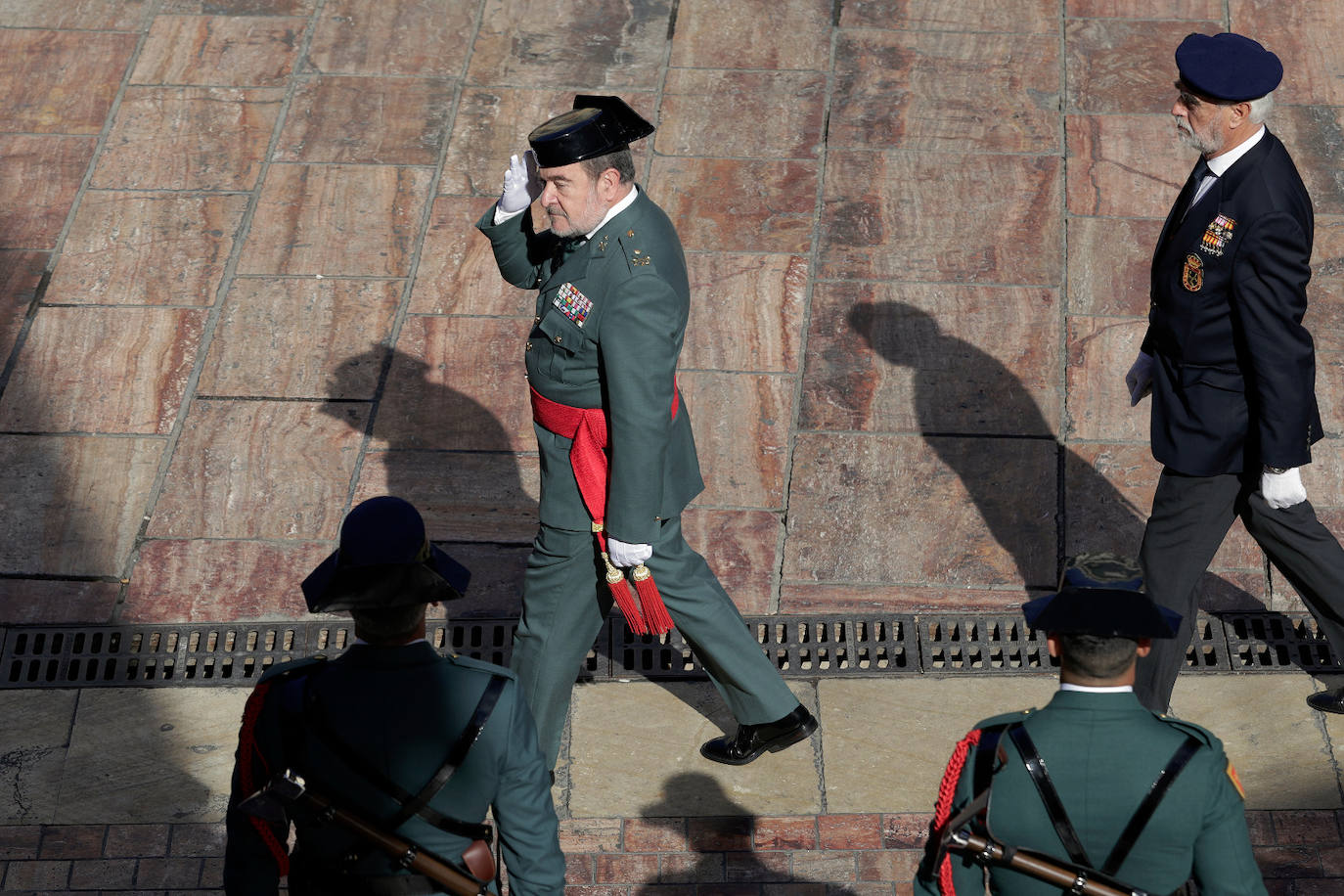 Celebración del XXIV Día del Veterano de las Fuerzas Armadas y de la Guardia Civil en Málaga