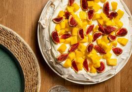 La tarta Pavlova de Tasca Laska.