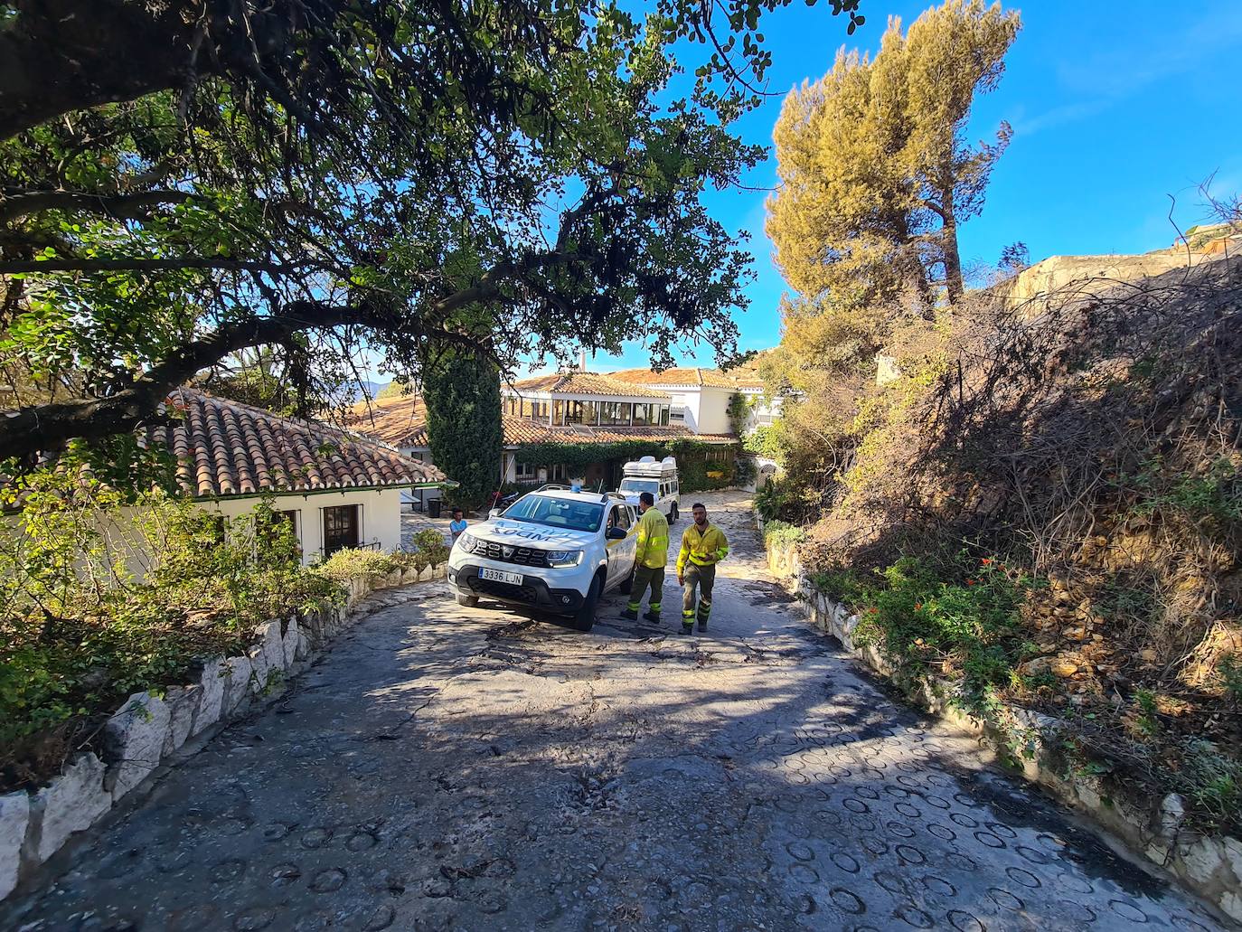 El horror del incendio de Mijas, en imágenes