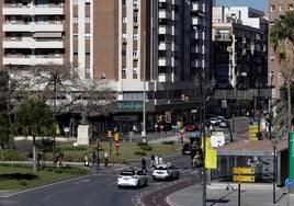 La retirada de la estatua del padre Arnáiz será el primer movimiento en las obras.