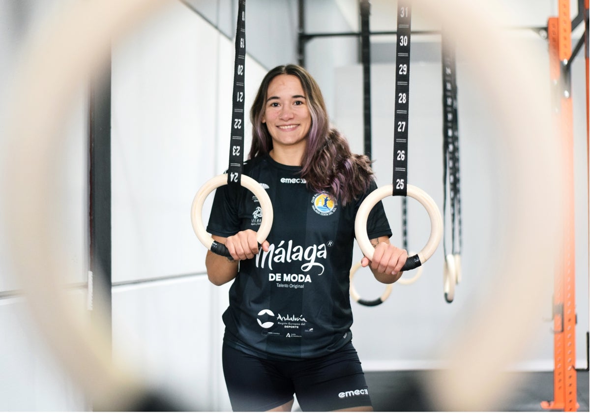 Rocío Campigli, en Crossfit UnoxCiento, box que ha abierto junto a Víctor Rollán y Tim Reintgen.