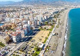 Vista panorámica de Torre del Mar.