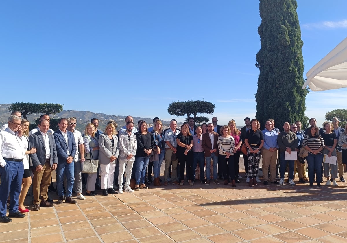 Participantes en la asamblea de APTA celebrada en el hotel B Bou Cortijo Bravo de Vélez-Málaga.