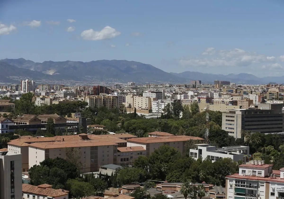 Vista de Málaga