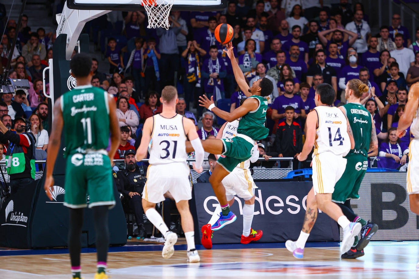 Las mejores imágenes del Real Madrid-Unicaja