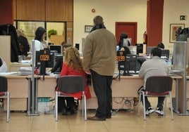 Imagen de archivo de dependencias municipales de atención al público en el Ayuntamiento.