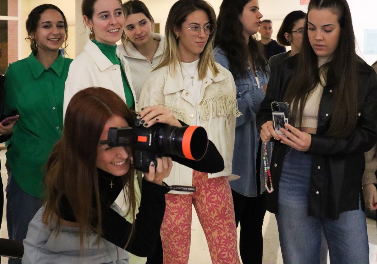 Los alumnos, durante uno de los Cursos de Otoño que se impartió el año en la UMA.
