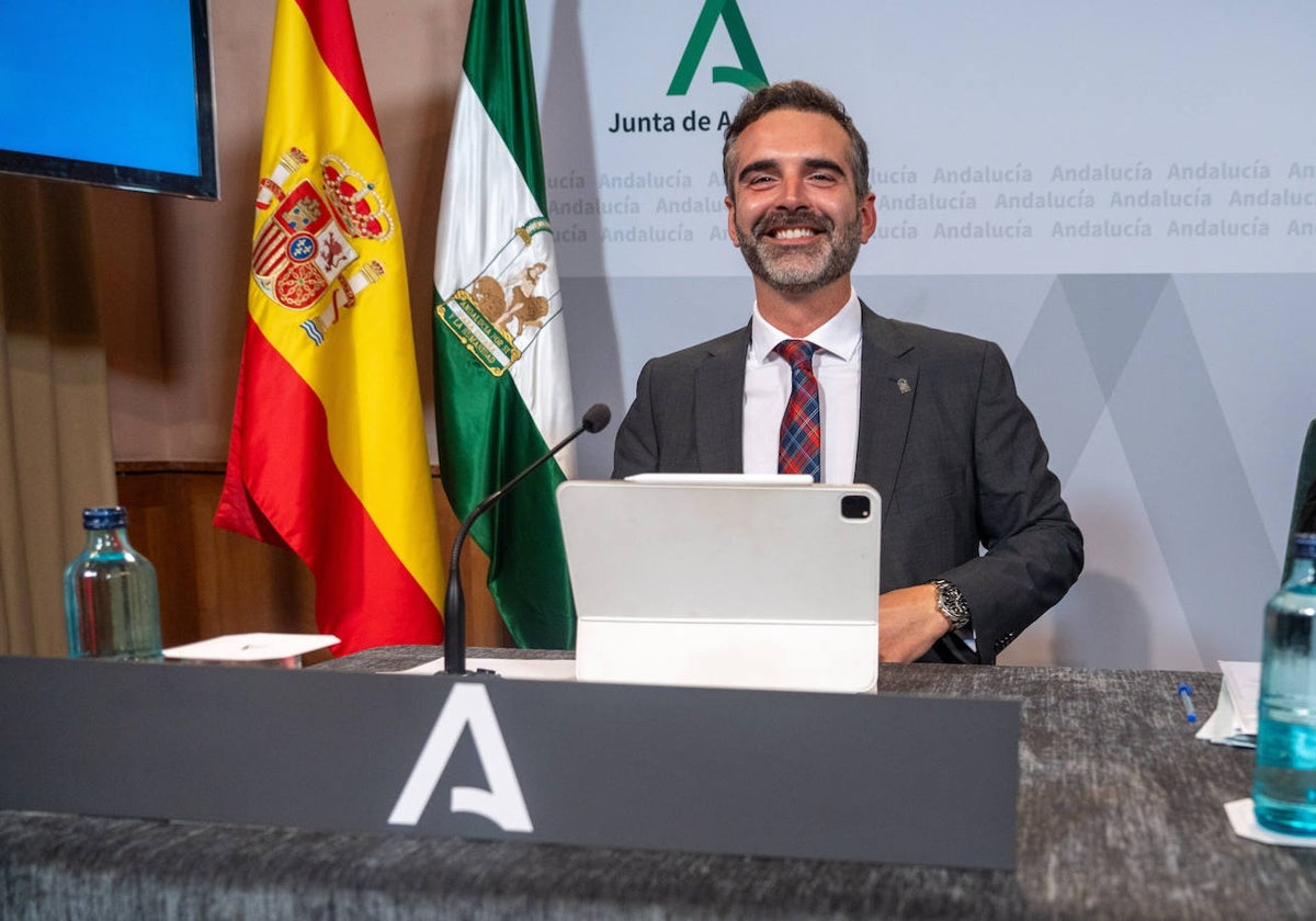 Ramón Fernández-Pacheco, en su comparecencia de este martes.