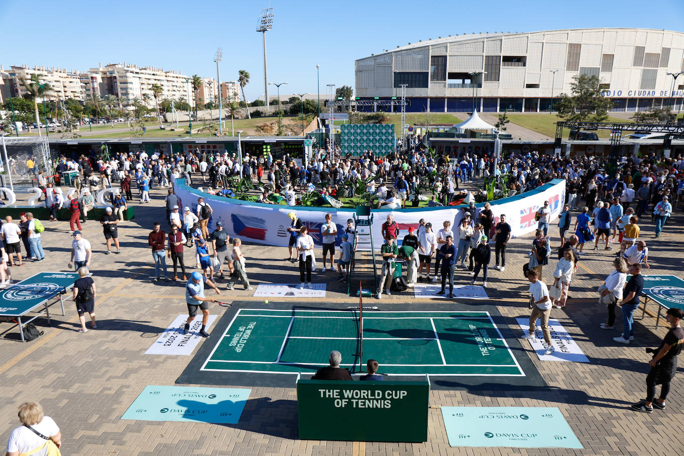 La Copa Davis, en Málaga