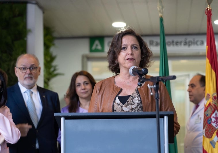 La consejera de Salud y Consumo, Catalina García, en un acto.