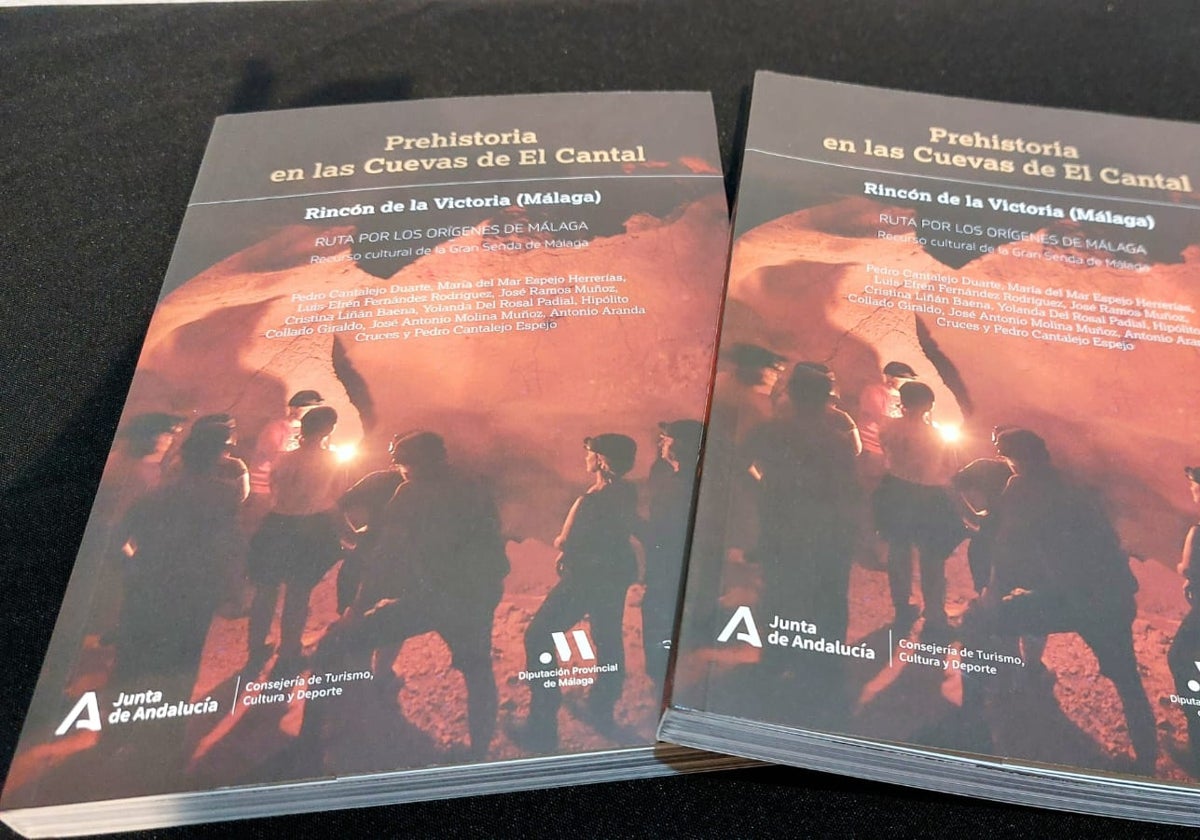 Libro que recoge las investigaciones sobre las cuevas.