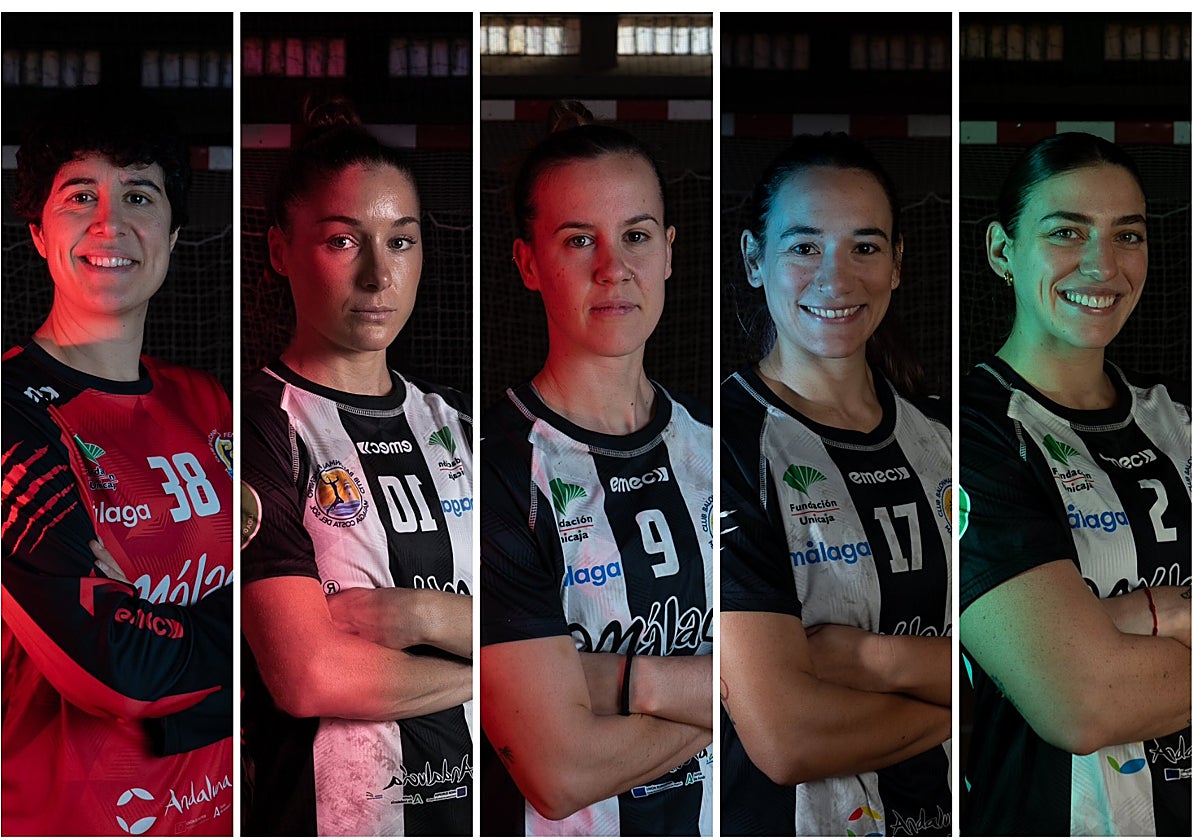 Merche Castellanos, Sole López, Silvia Arderius, Rocío Campigli y Bitolo.