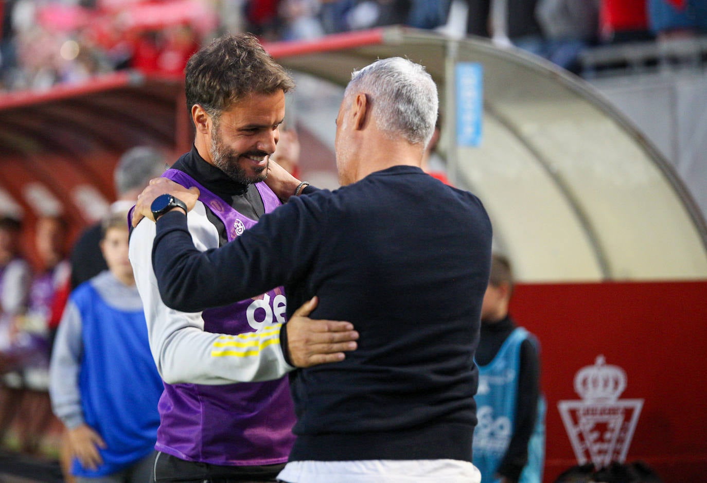 La goleada del Málaga en Murcia, en imágenes