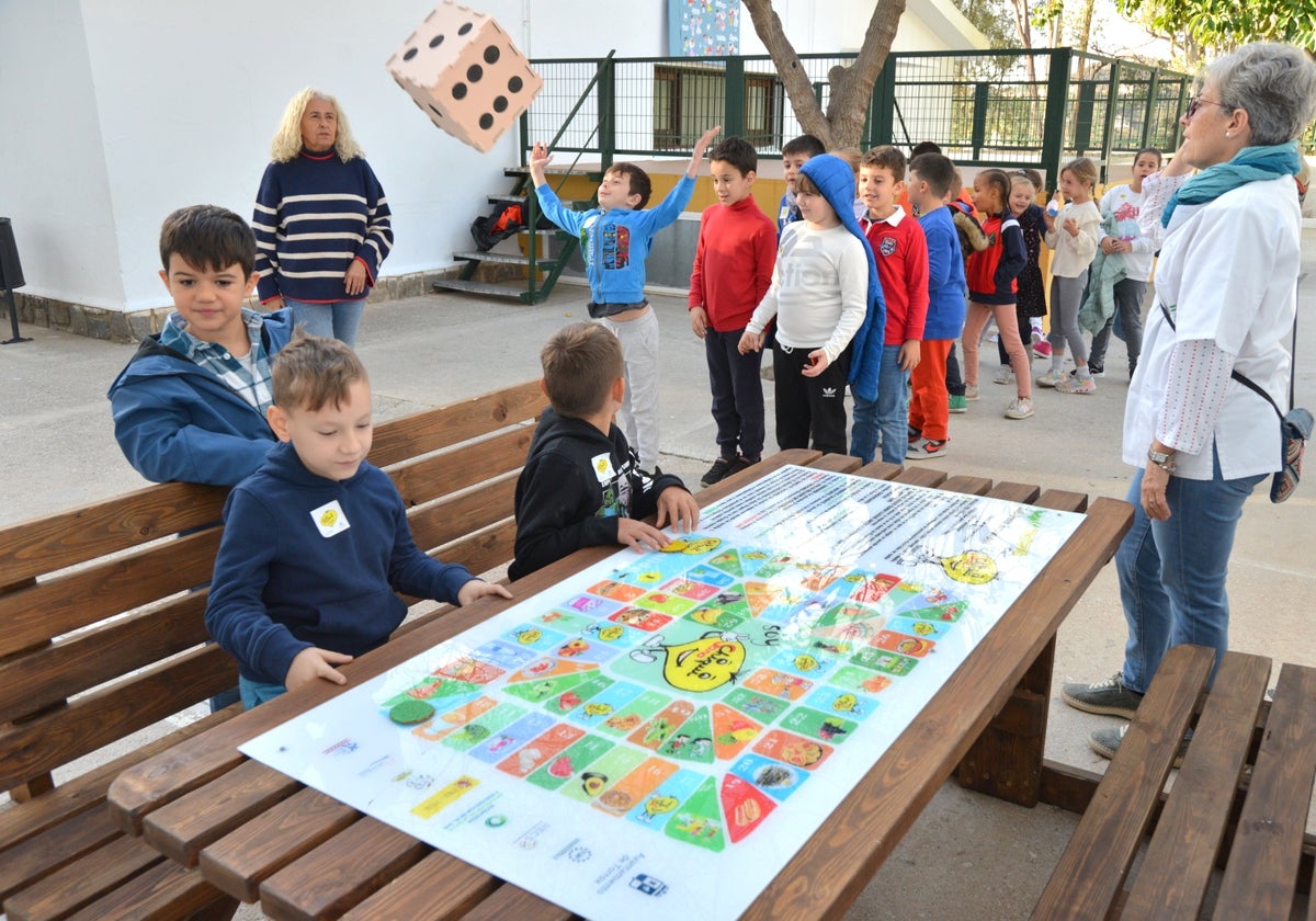 Escolares, en el desarrollo de una de las actividades.