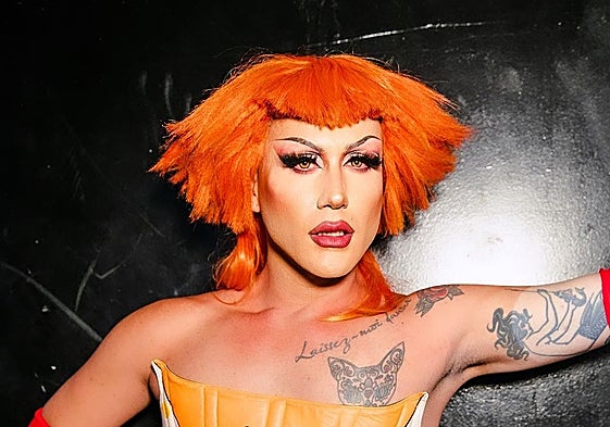 La drag Hornella Góngora.