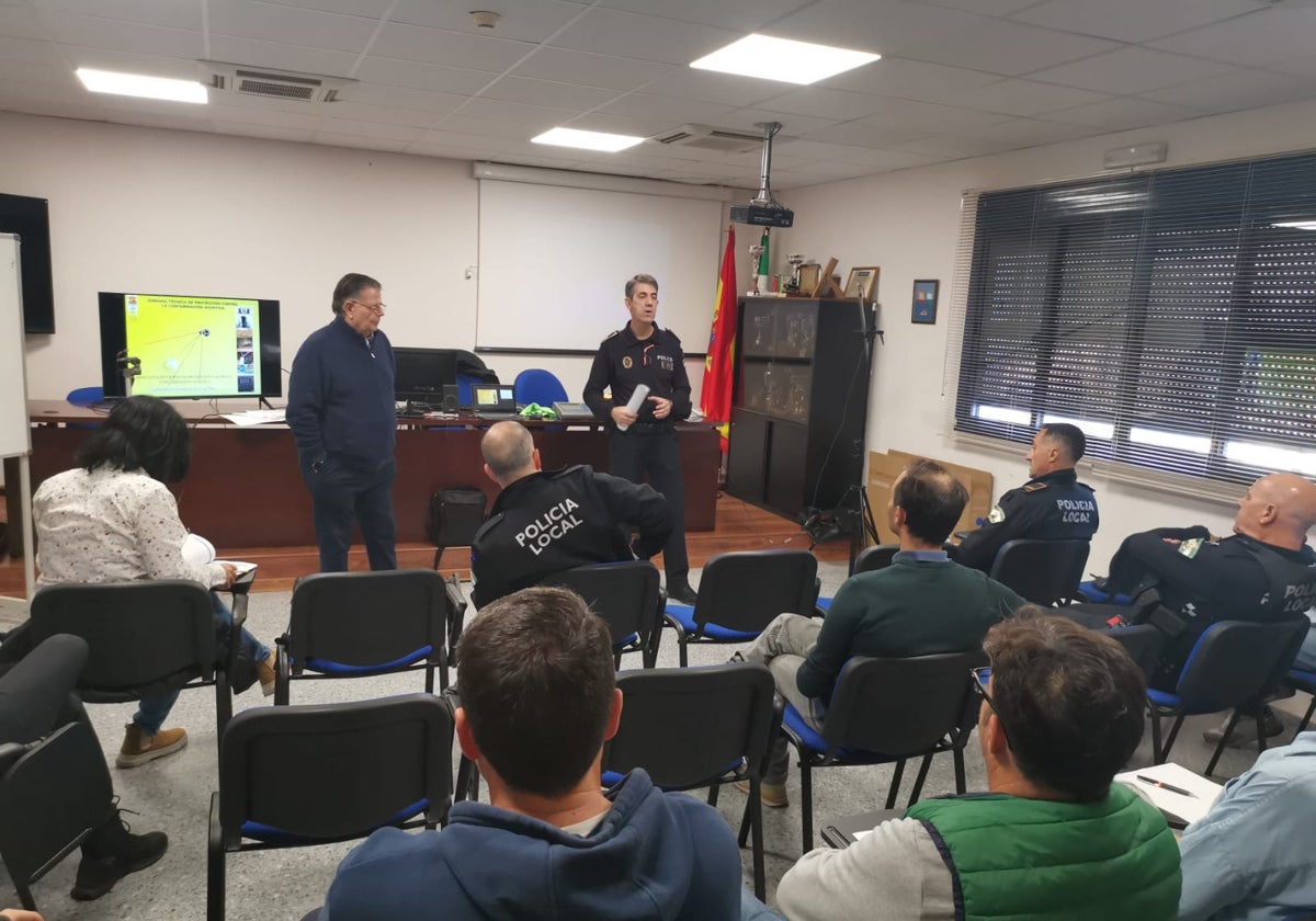 Participantes en las jornadas sobre contaminación acústica.