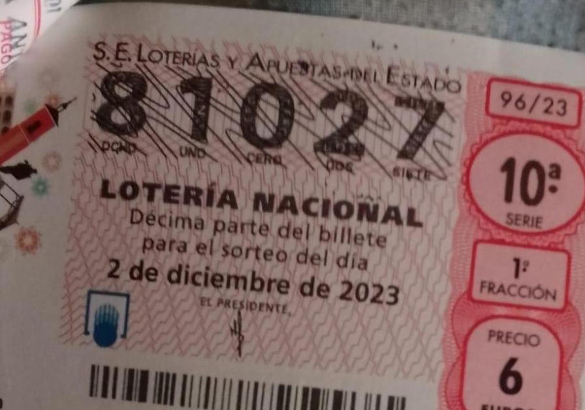 Cae íntegro en Málaga el primer premio de la Lotería Nacional, que deja en la provincia 6 millones de euros