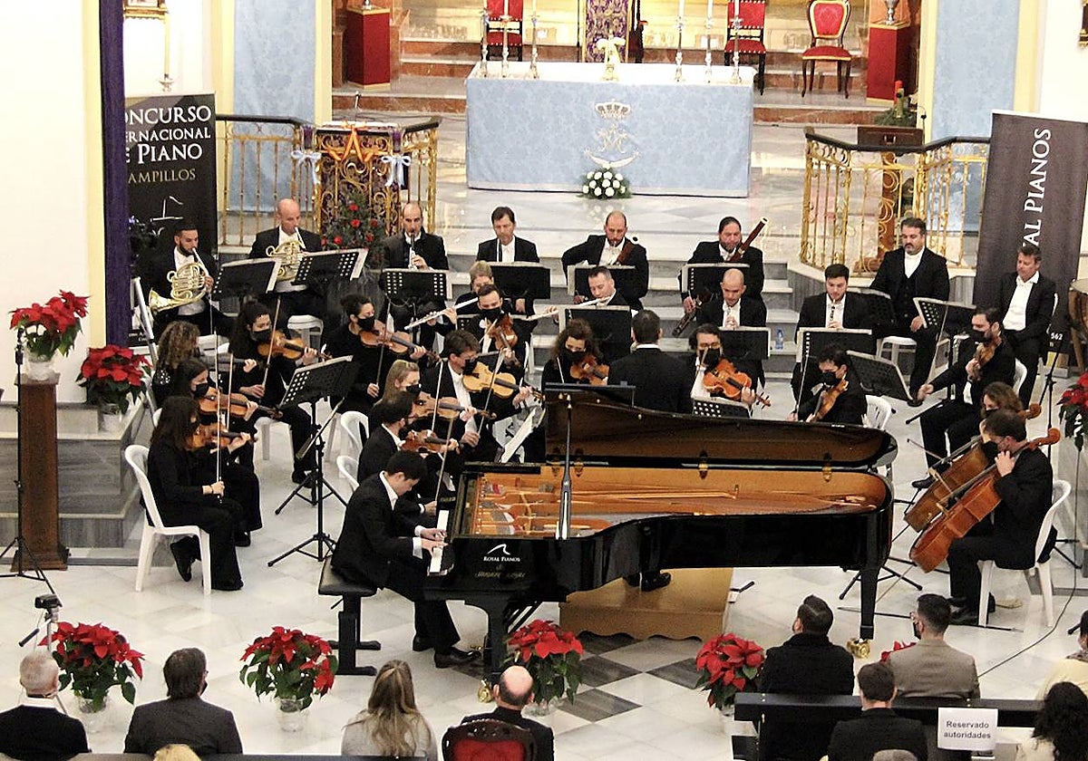 Imagen de archivo del XV Concurso Internacional de Piano de Campillos.