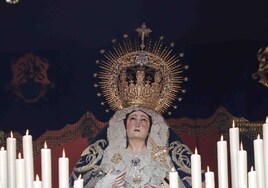 La Virgen de la Inmaculada Concepción, de la Archicofradía del Huerto.