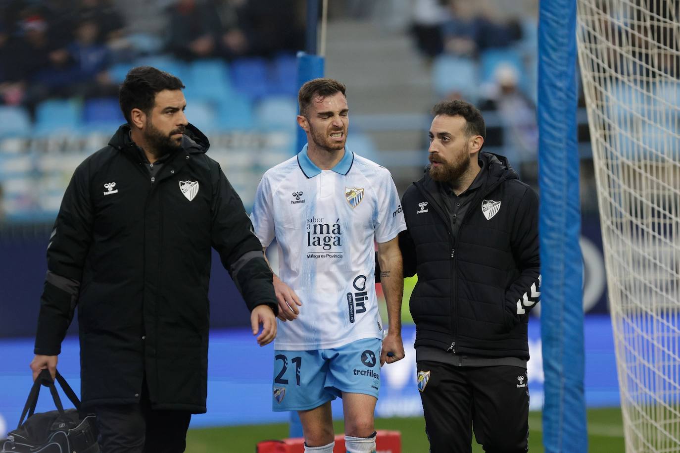 El Málaga-Eldense de la Copa del Rey, en imágenes