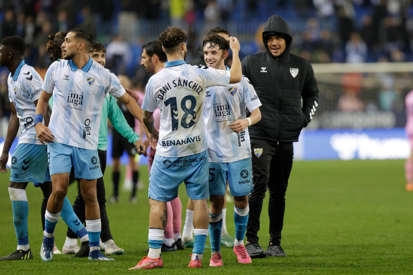 El Málaga-Eldense de la Copa del Rey, en imágenes