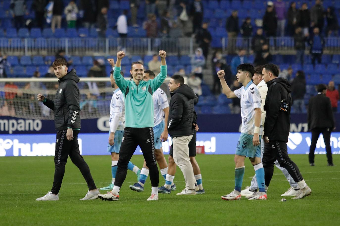 El Málaga-Eldense de la Copa del Rey, en imágenes