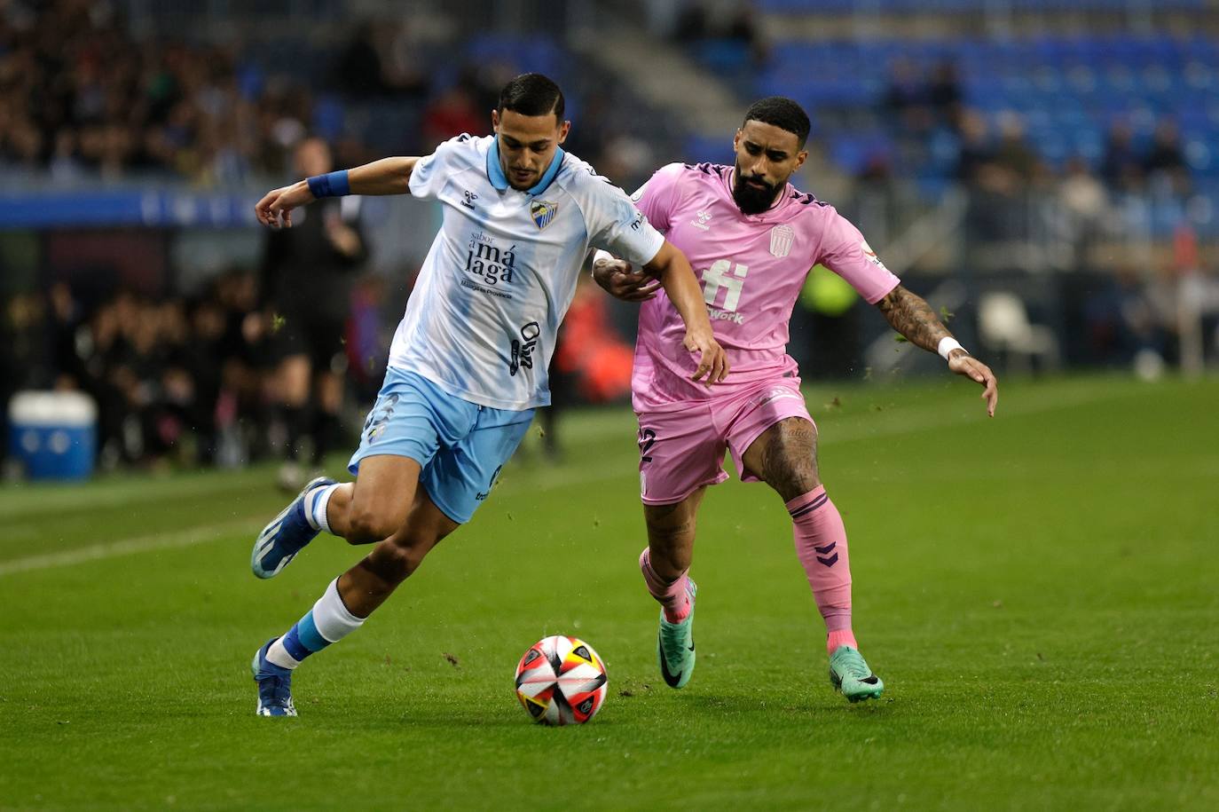 El Málaga-Eldense de la Copa del Rey, en imágenes