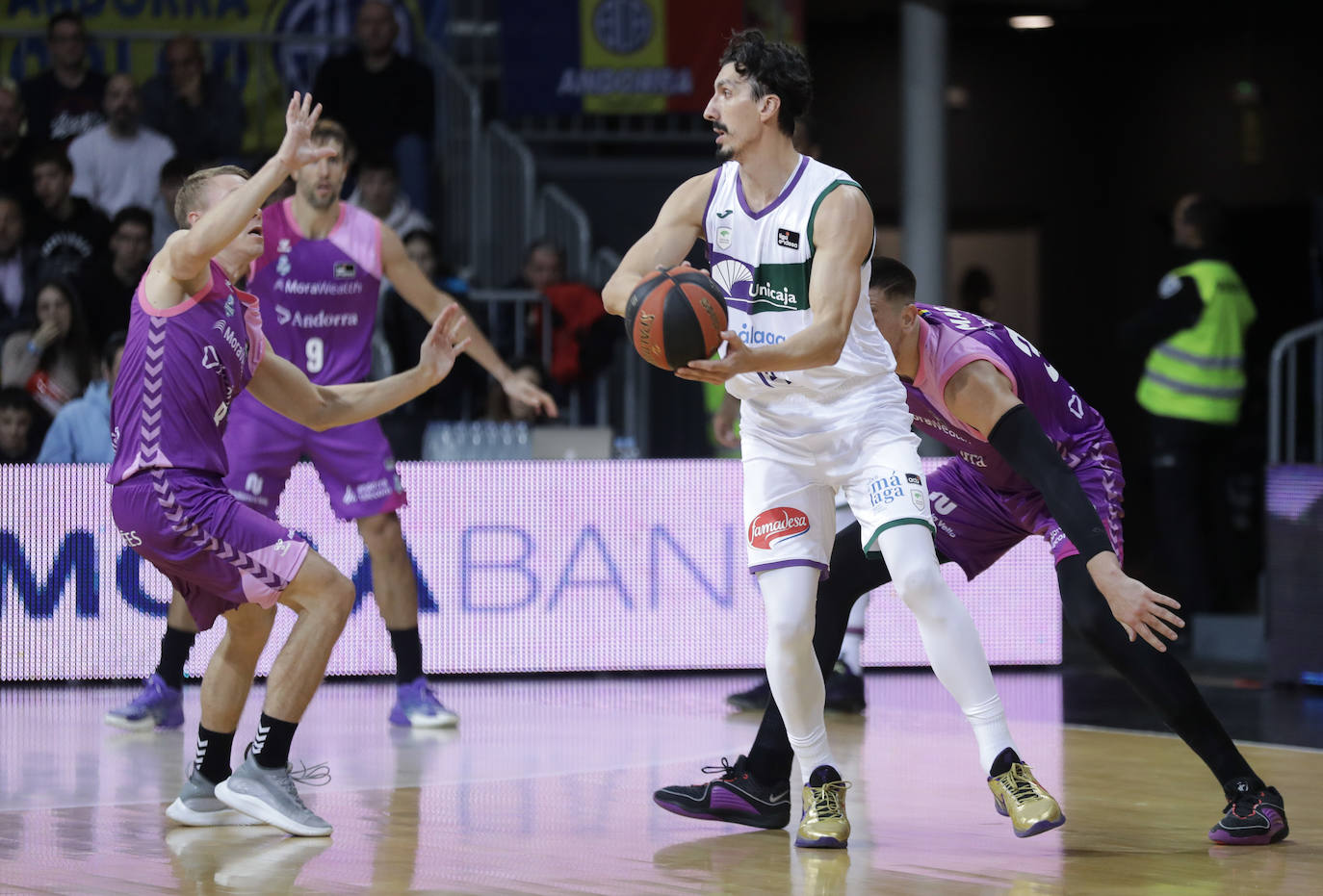 El Andorra-Unicaja, en imágenes