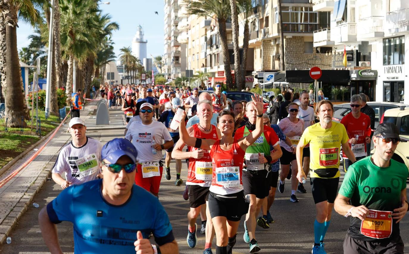 Las mejores imágenes del Maratón de Málaga 2023