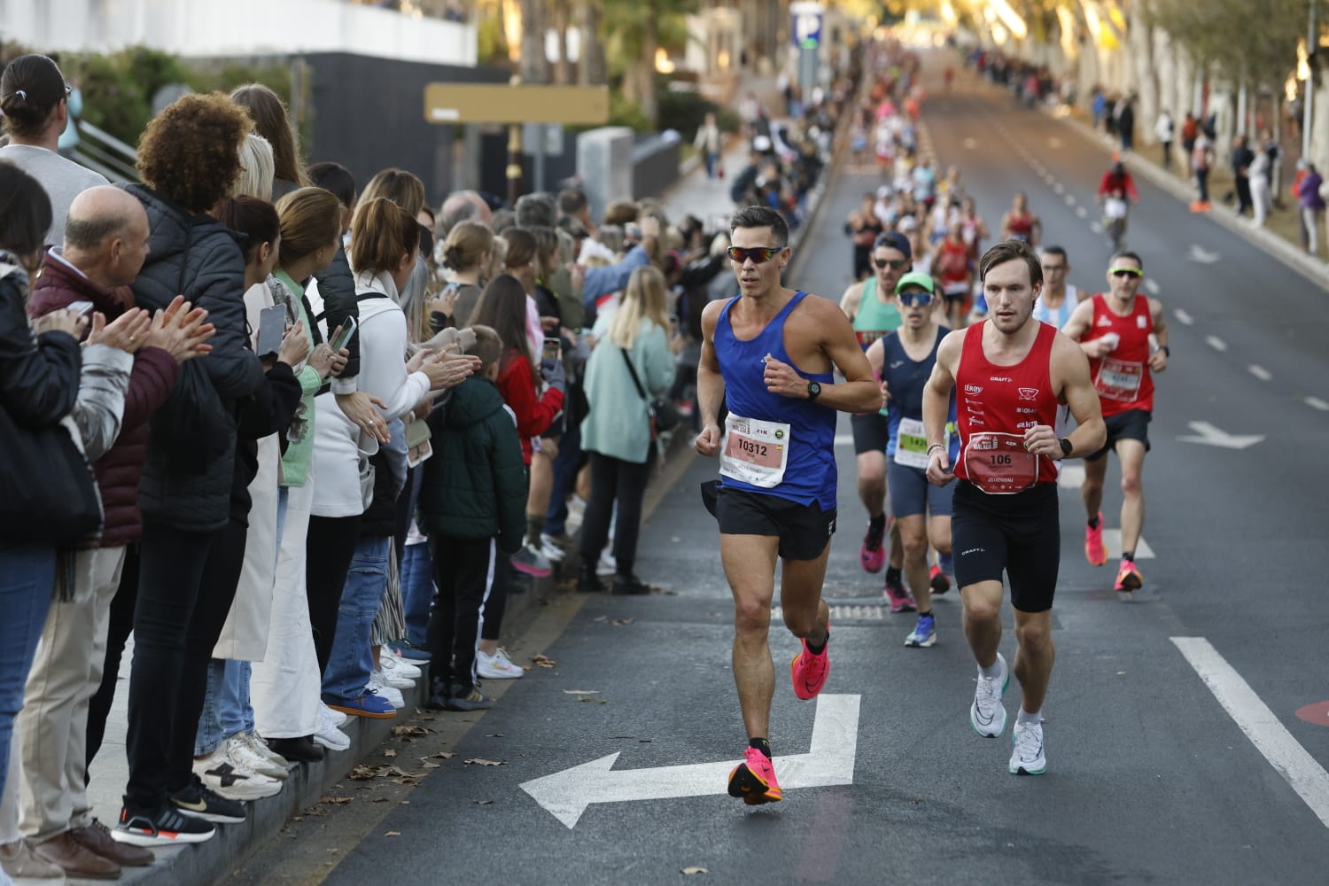 Las mejores imágenes del Maratón de Málaga 2023