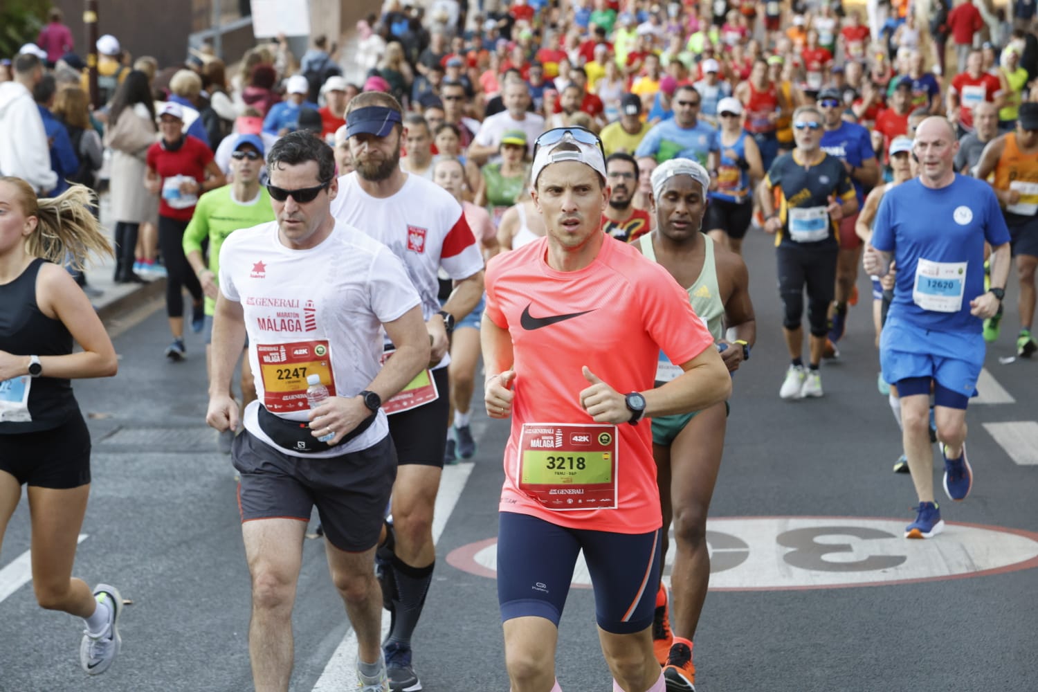 Las mejores imágenes del Maratón de Málaga 2023