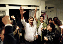 Teodomiro López Navarrete, en una imagen de archivo en una entrevista con SUR.