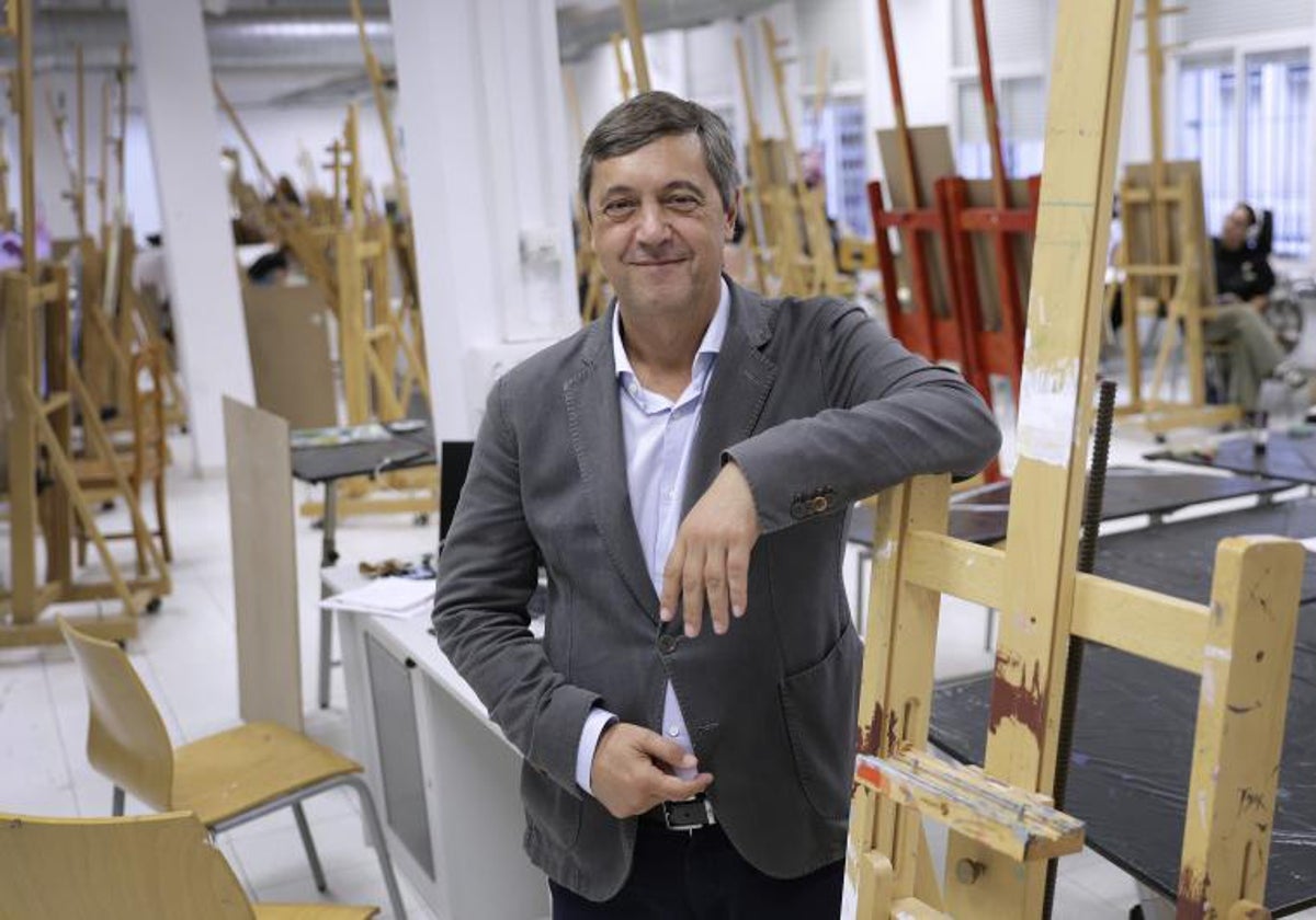 Teodomiro López Navarrete, en una imagen de archivo en una entrevista con SUR.