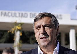 Teo López Navarrete, catedrático de Química Física, rector electo de la UMA.