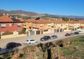 Vista de Peralta, en el oeste de Alhaurín de la Torre.