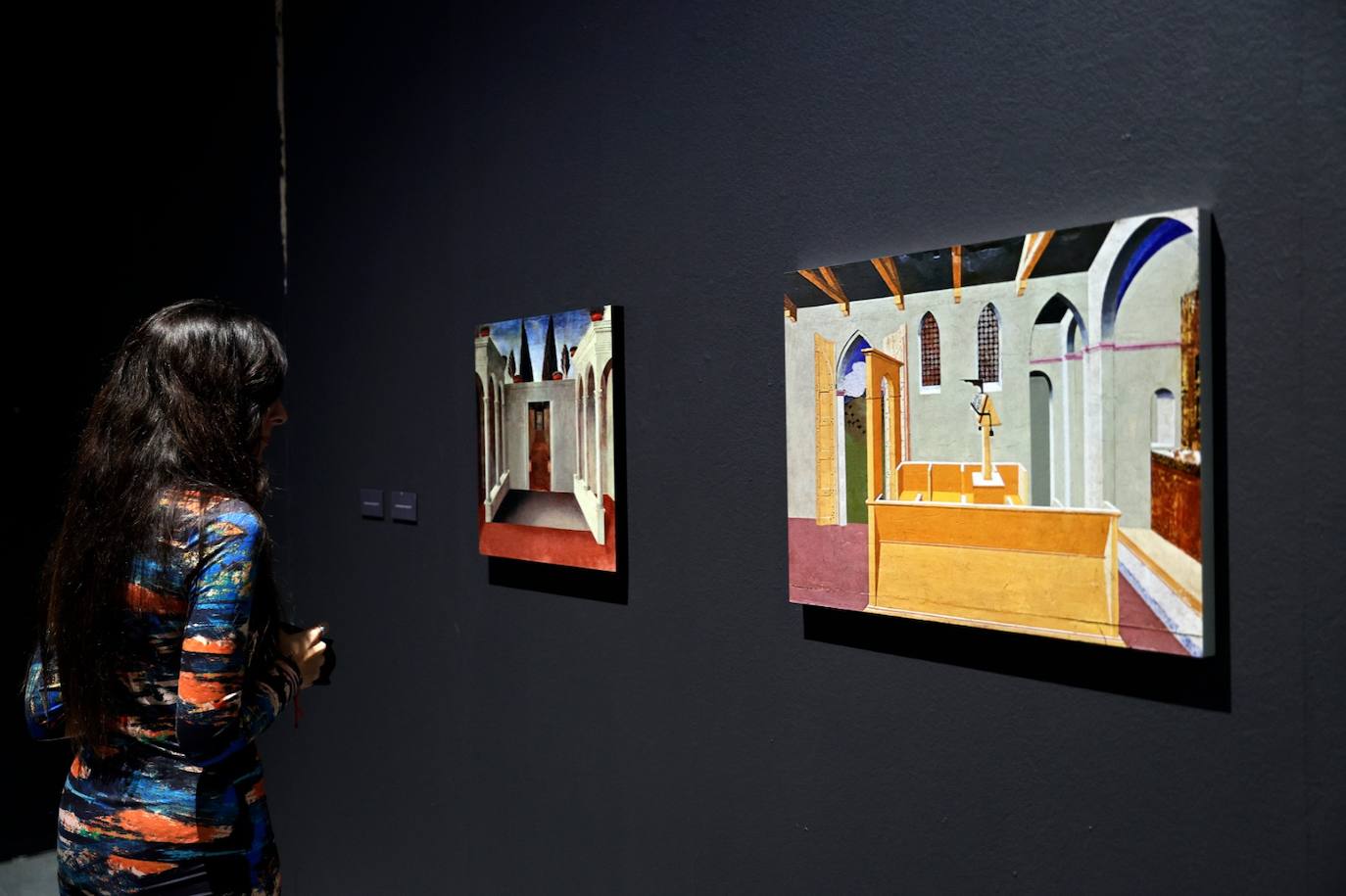 Exposición de José Manuel Ballester en la sala del Rectorado