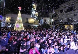 La inauguración de la Navidad en Alhaurín el Grande.