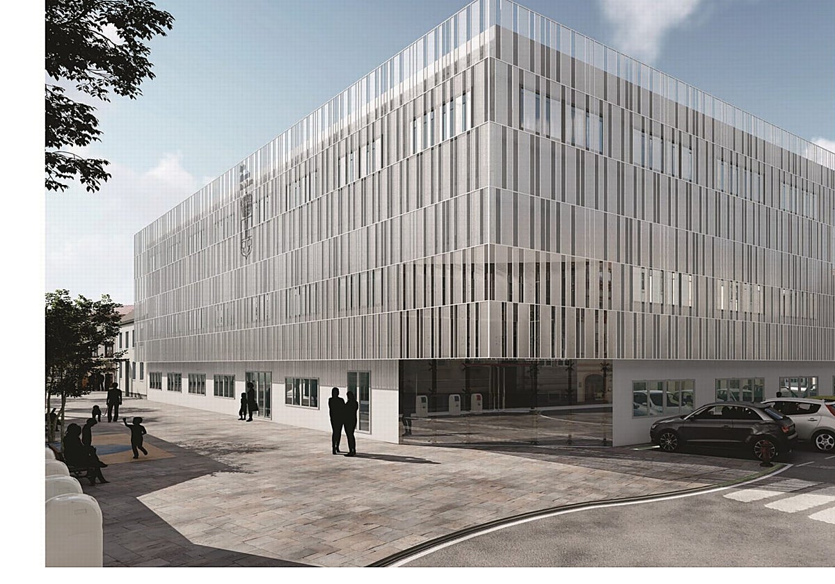 Reconstrucción virtual del proyecto que se acometerá en el centro «Jabalcuza».